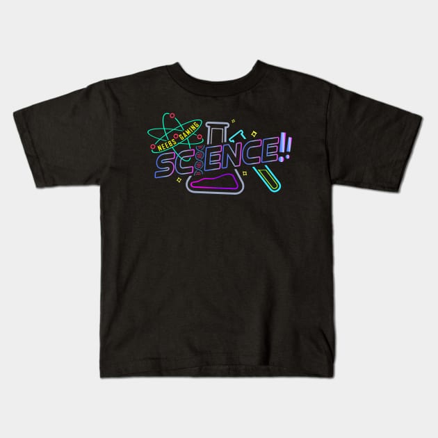 neebs-gaming-high-resolution Kids T-Shirt by nuongnam0